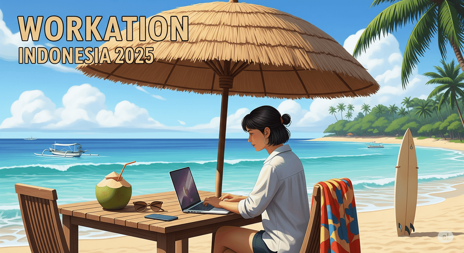 Workation di Indonesia 2025: Tren Bekerja Sambil Liburan yang Semakin Populer