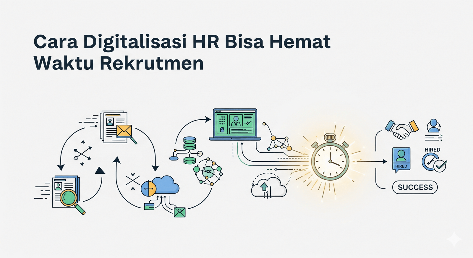 Cara Digitalisasi HR Bisa Hemat Waktu Rekrutmen