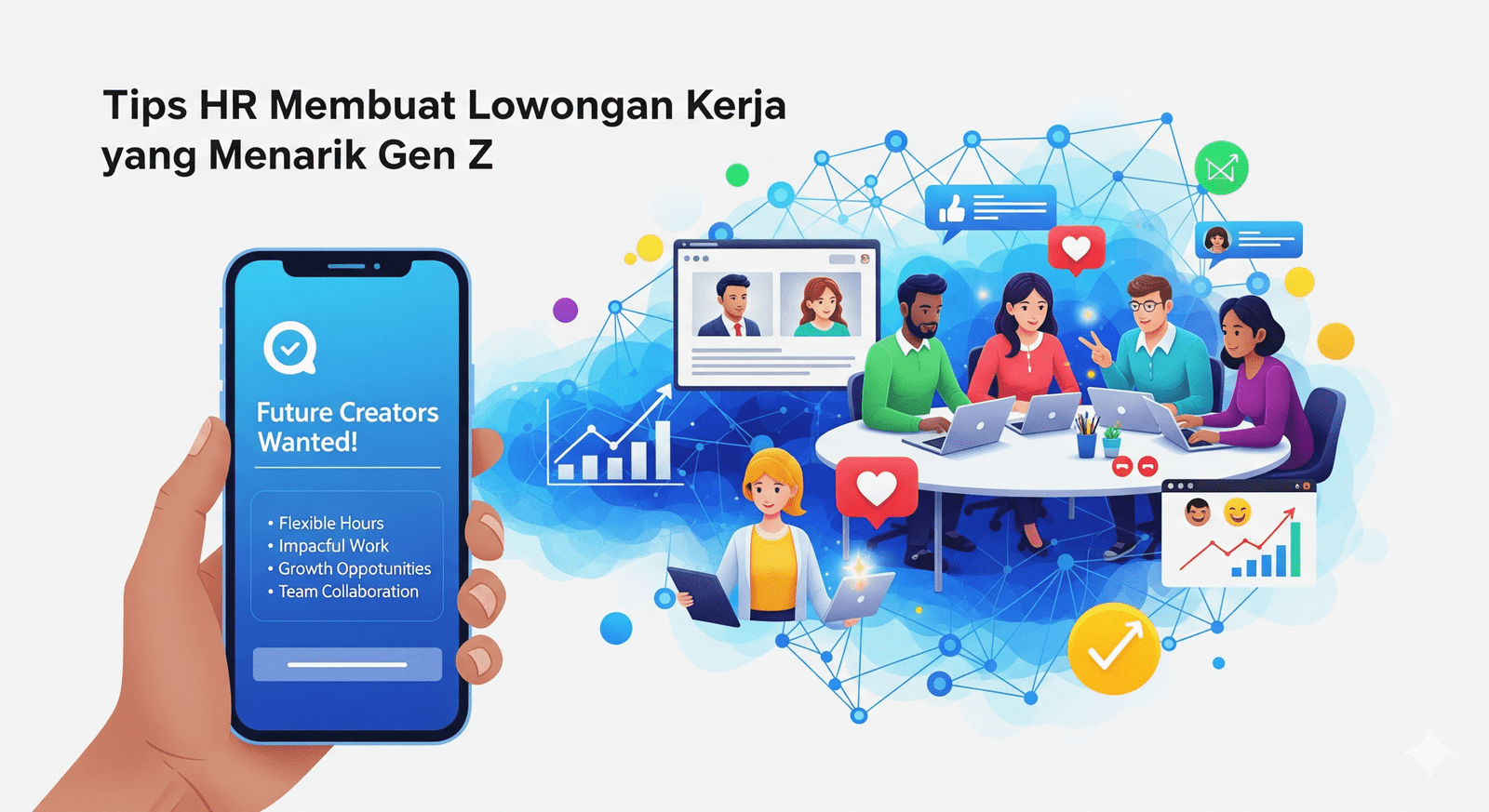 Tips HR Membuat Lowongan Kerja yang Menarik Gen Z