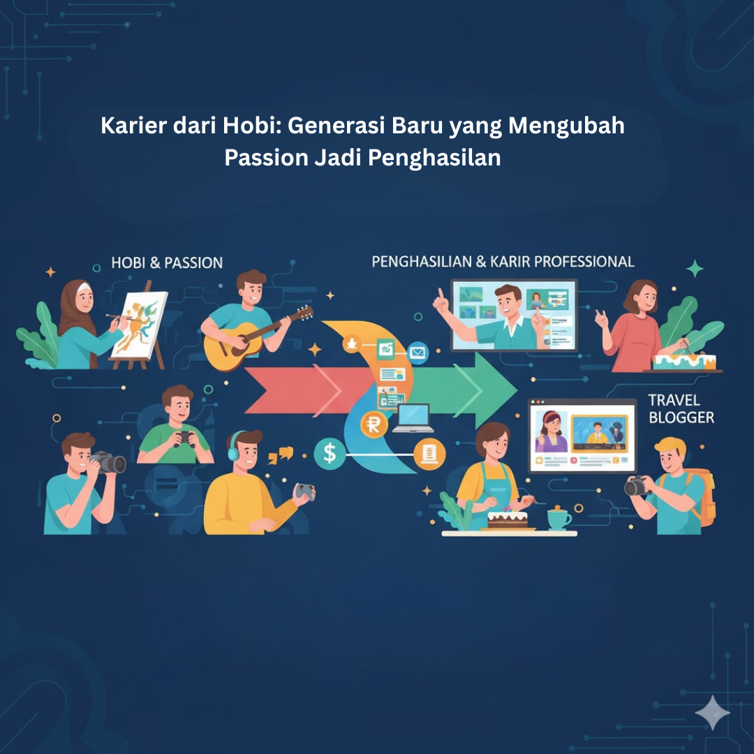 Karier dari Hobi: Generasi Baru yang Mengubah Passion Jadi Penghasilan