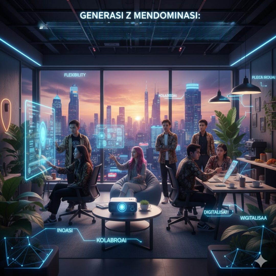 Generasi Z Mendominasi: Bagaimana Transformasi Budaya Kerja di Perusahaan Indonesia Tahun 2025?