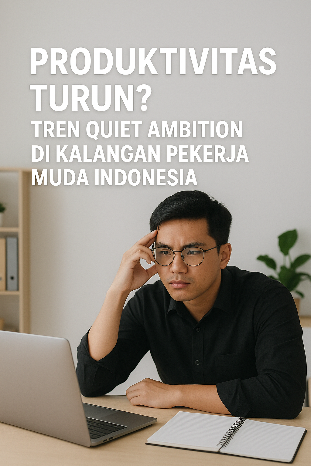 Produktivitas Turun? Tren Quiet Ambition di Kalangan Pekerja Muda Indonesia