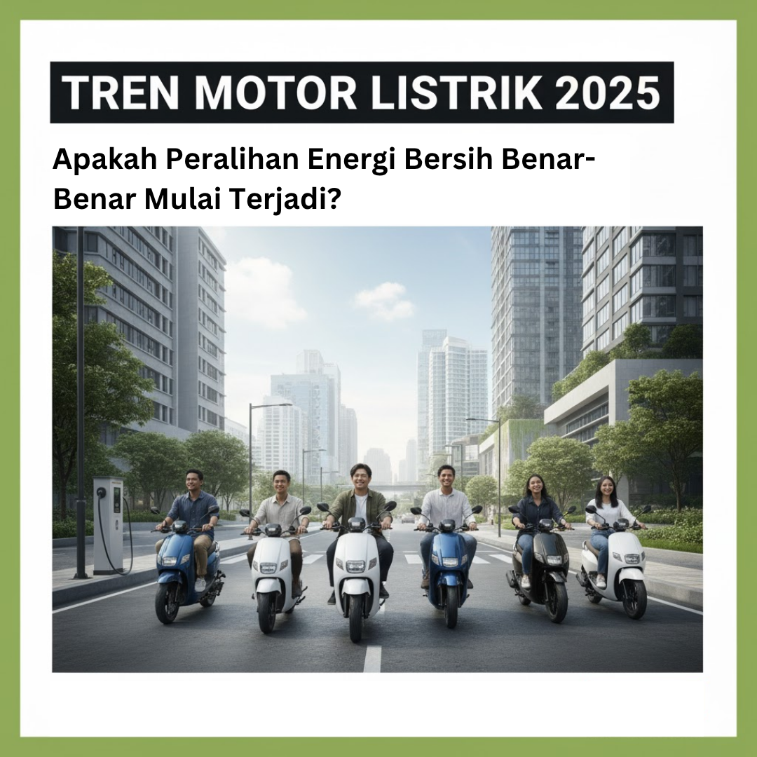 Tren Motor Listrik 2025: Apakah Peralihan Energi Bersih Benar-Benar Mulai Terjadi?