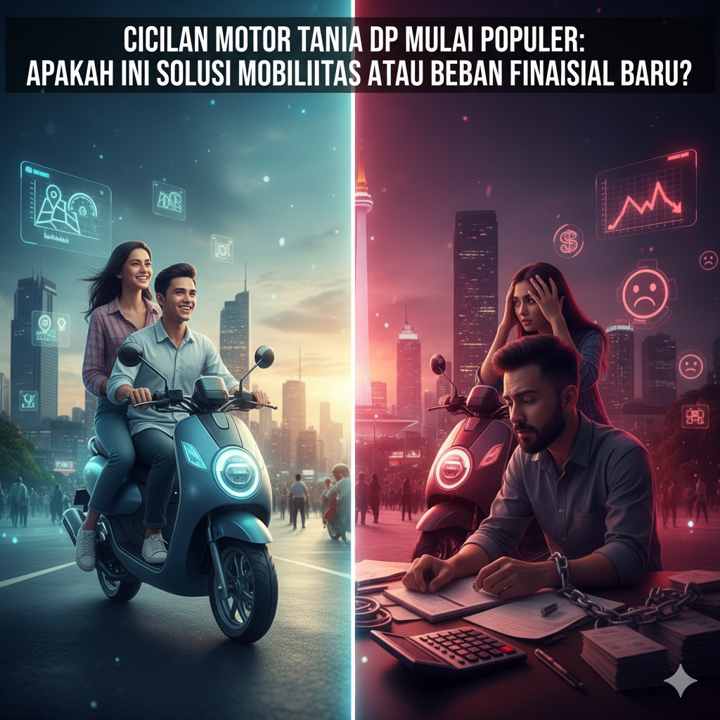 Cicilan Motor Tanpa DP Mulai Populer: Apakah Ini Solusi Mobilitas atau Beban Finansial Baru?